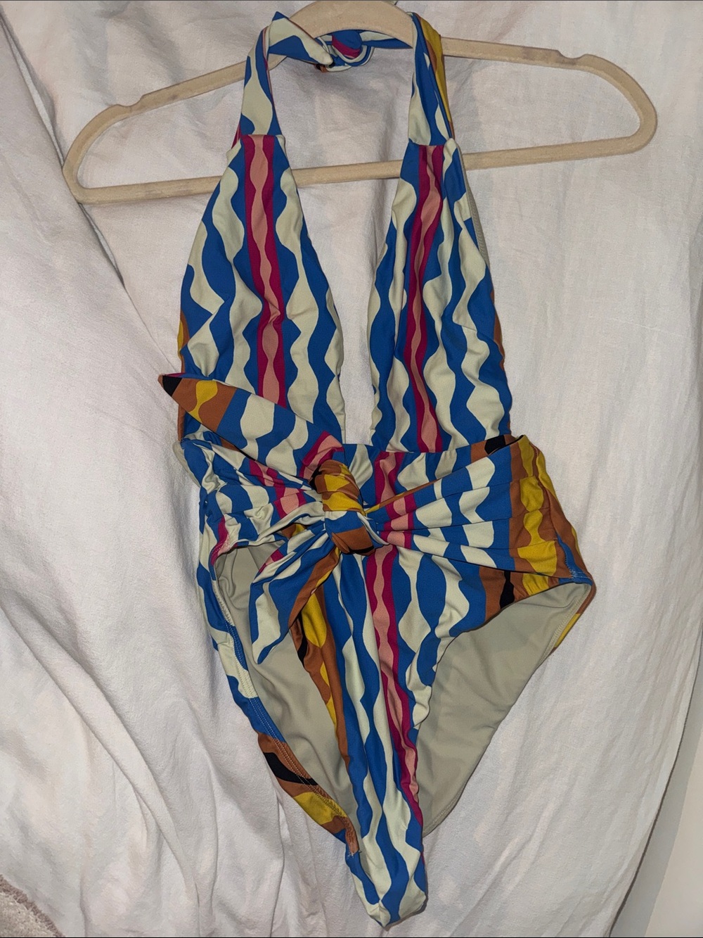 Montce Tropez Abstract Print One-Piece Swimsuit